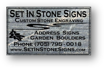 set in stone